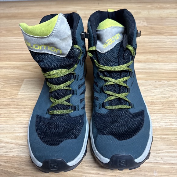 Salomon Outline Forest Green GTX GoreTex Hiking Boots Mens Size 11 - Picture 2 of 7